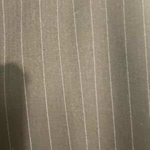 Navy Talbots Pinstripe Pants 18 cuffed